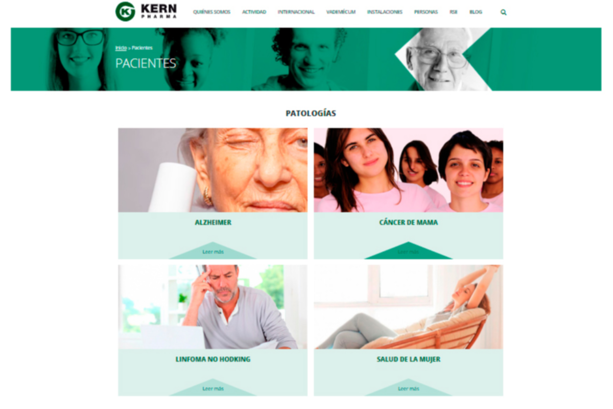 kern-pharma-dedica-un-espacio-a-los-pacientes-en-su-pagina-web