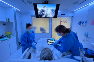 Hospital de Bellvitge humaniza su UCI con tecnología multisensorial